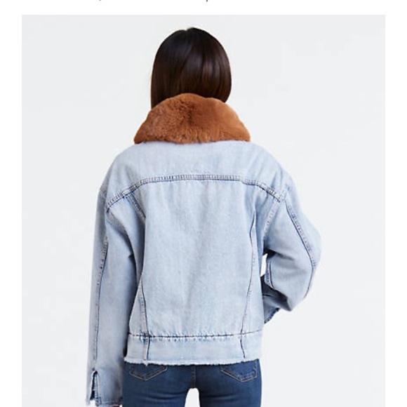 Levi’s oversized Sherpa trucker jacket - Picture 5 of 7